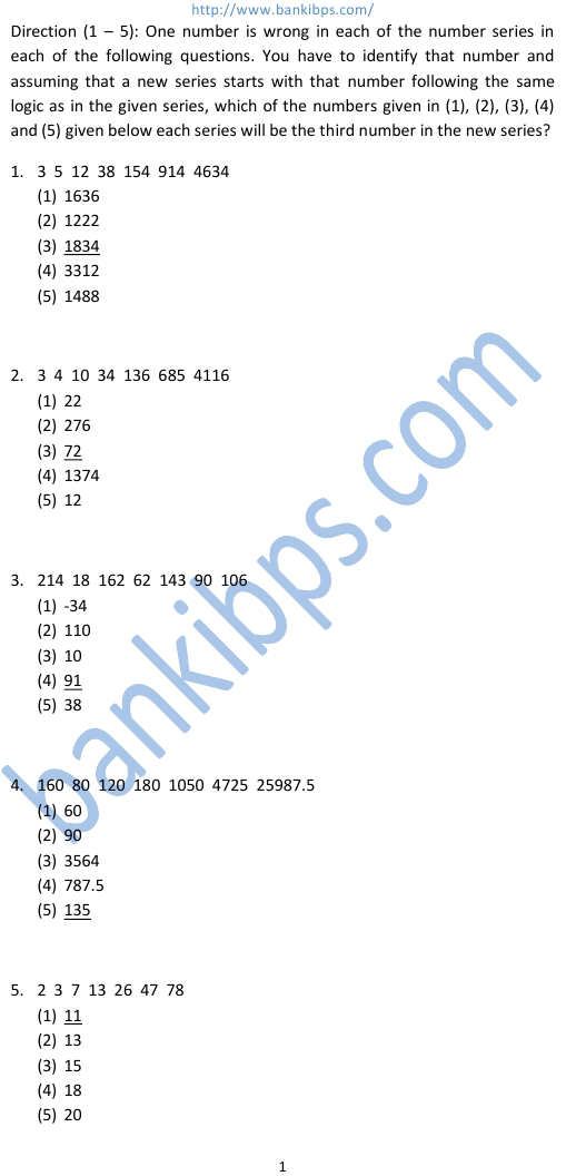 Aptitude Test For Banking And Finance