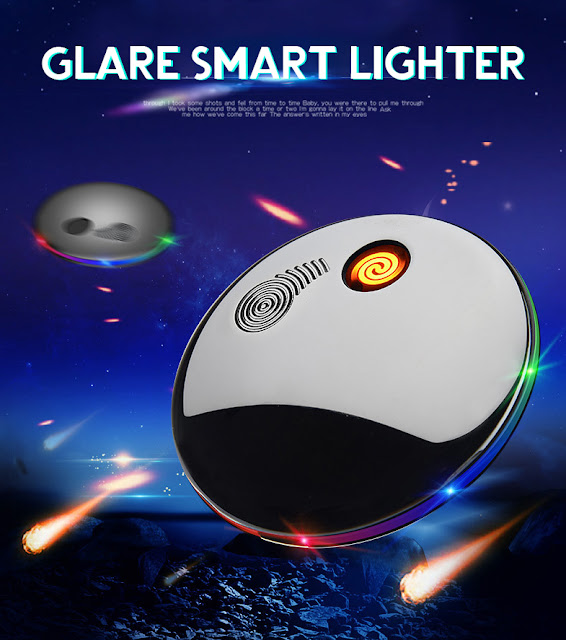 KCASA USB Electronic Ignitor Starter Portable Tungsten Windbreak Fingertip Gyro Lighter Creative Hand Spinner KCASA USB Electronic Ignitor Starter Portable Tungsten Windbreak Fingertip Gyro Lighter Creative Hand Spinner