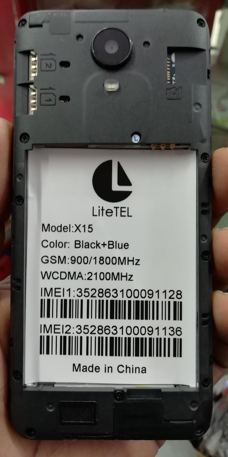 Litetel x15 firmware 100 tested without password farazi