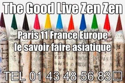 The Good Live Zen Zen Paris 11 France Europe le savoir faire asiatique