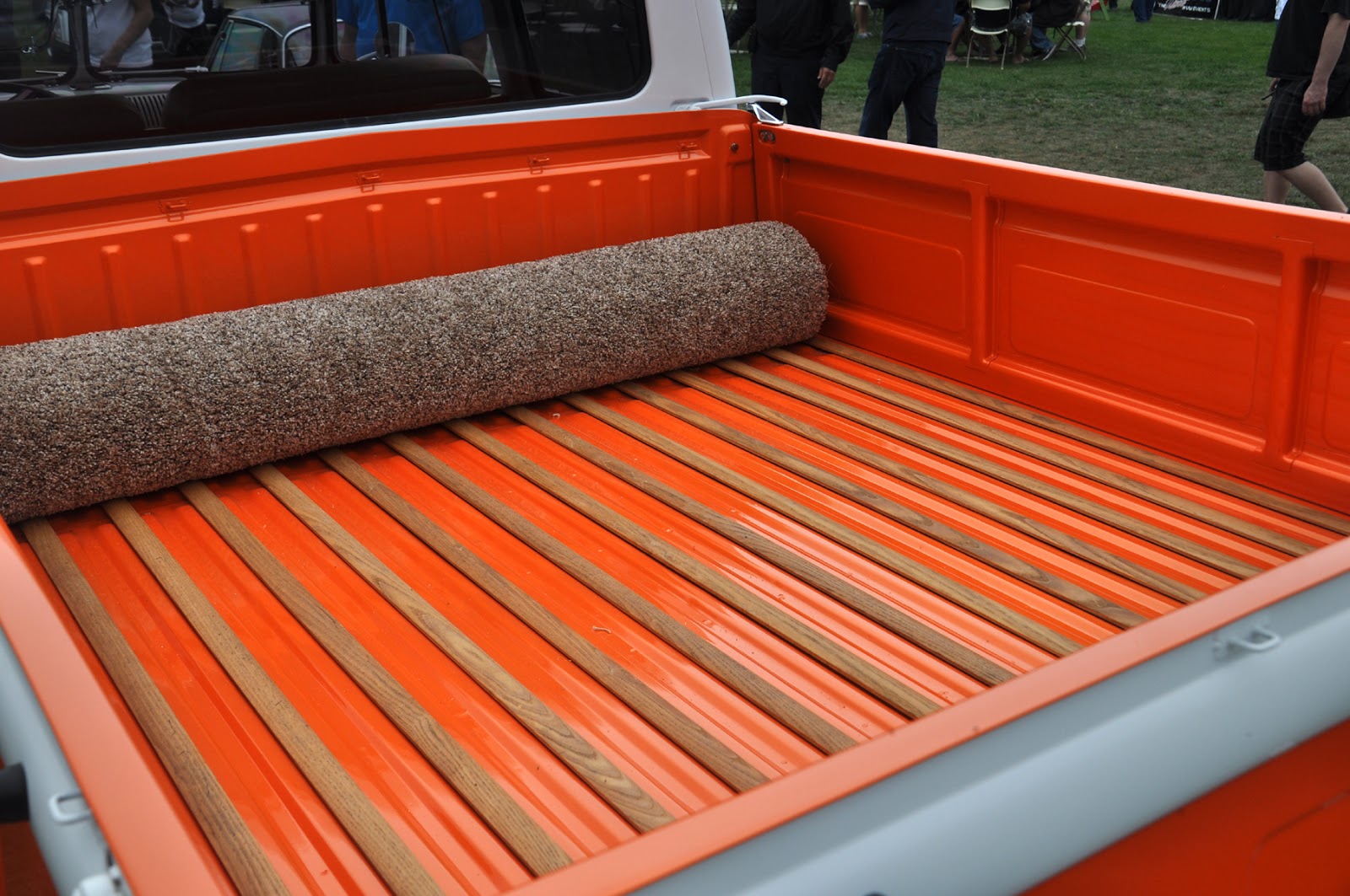 Just A Car Guy A Roll Of Carpet In The Pickup Bed Good Idea