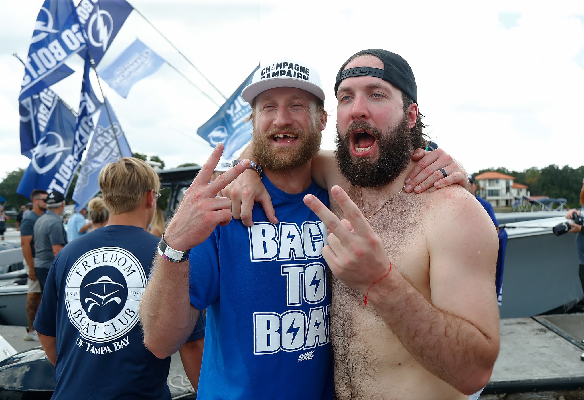 Shirtless Nikita Kucherov rips Canadiens fans after Lightning's Stanley Cup  win
