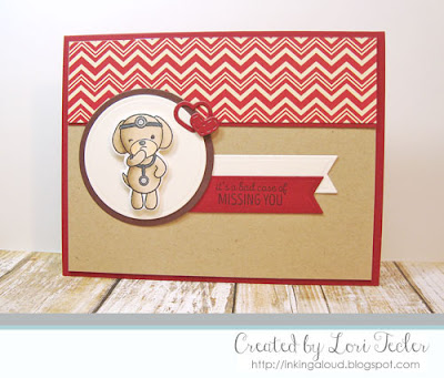 A Bad Case of Missing You card-designed by Lori Tecler/Inking Aloud-stamps from WPlus9
