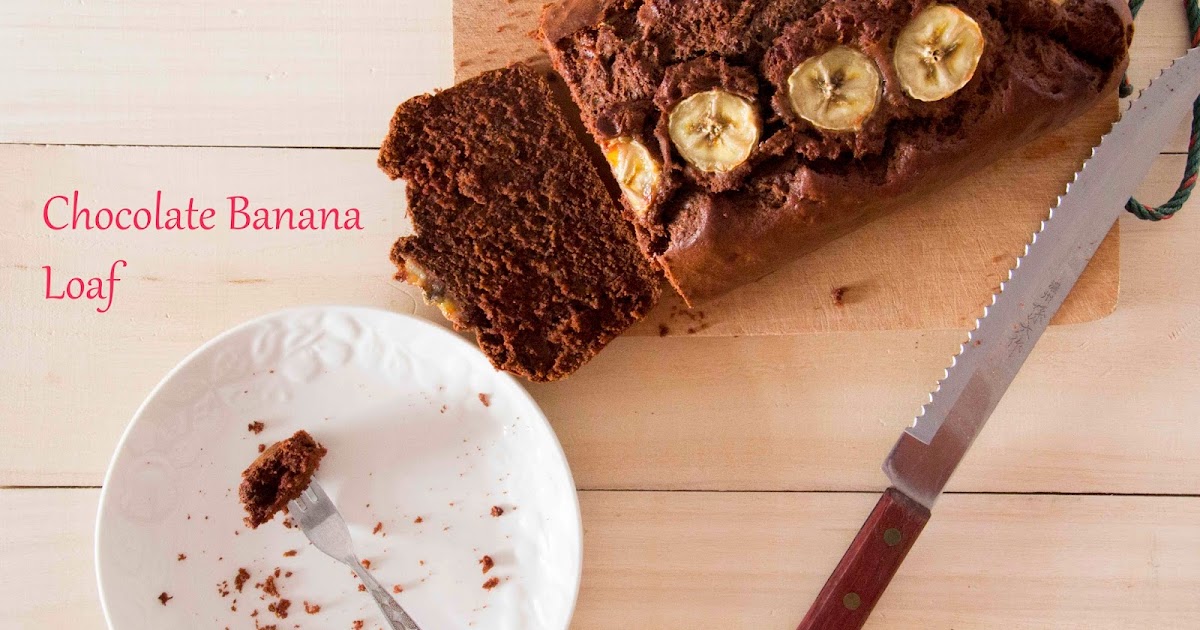 Easy Chocolate Banana Loaf