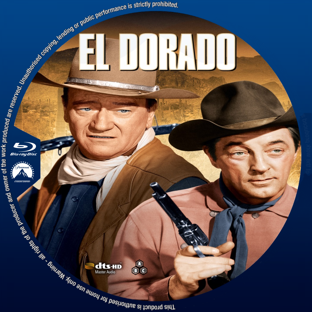 CAPAS DVD-R GRATIS: El Dorado ( 1966 ) - Blu Ray
