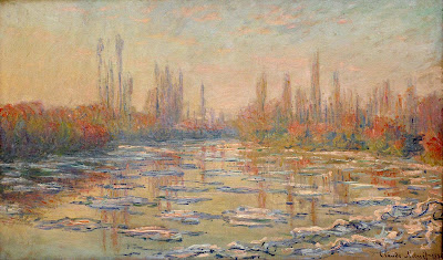 "Claude Monet" & "Floating Ice on the Seine" & "Daniel Pons" & "Pabellón de Palabras"