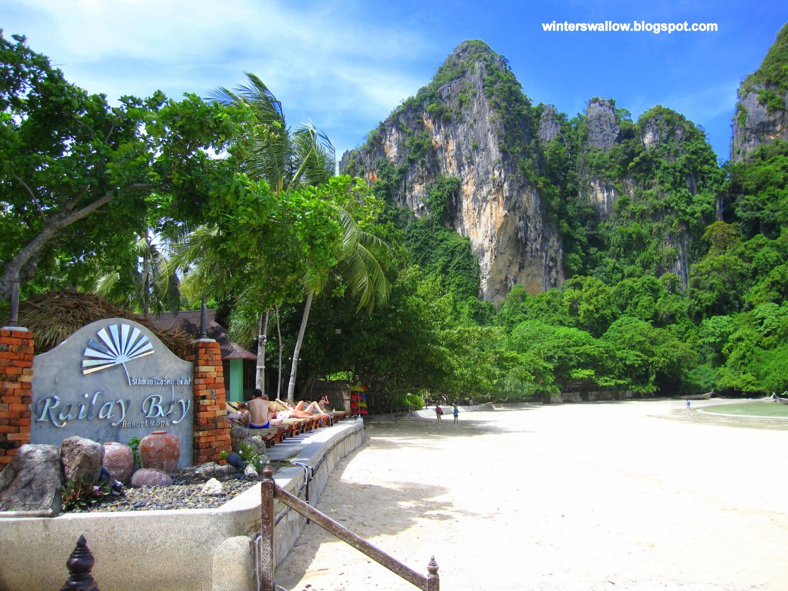 Julie's Travel Blog Krabi Airport to Railay Beach by