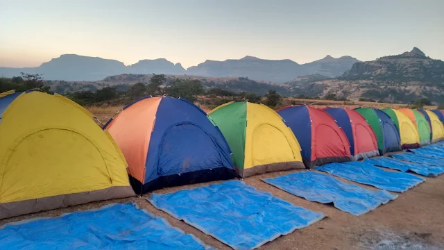 Bhandardara tents