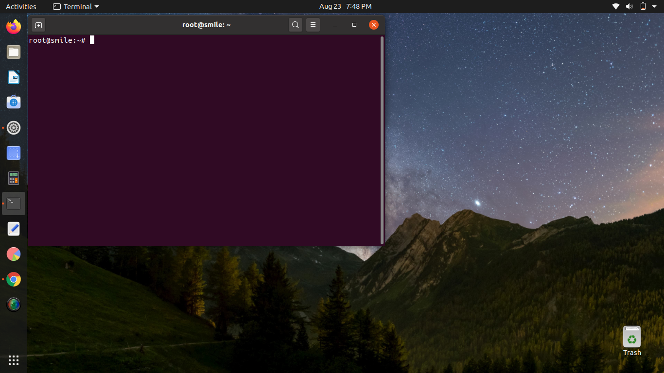Ubuntu Black screen error