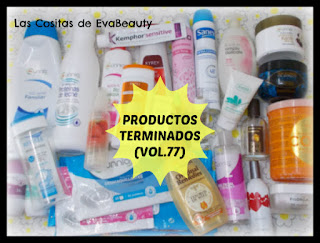 Productos terminados/Empties/Terminados de Belleza/Beauty