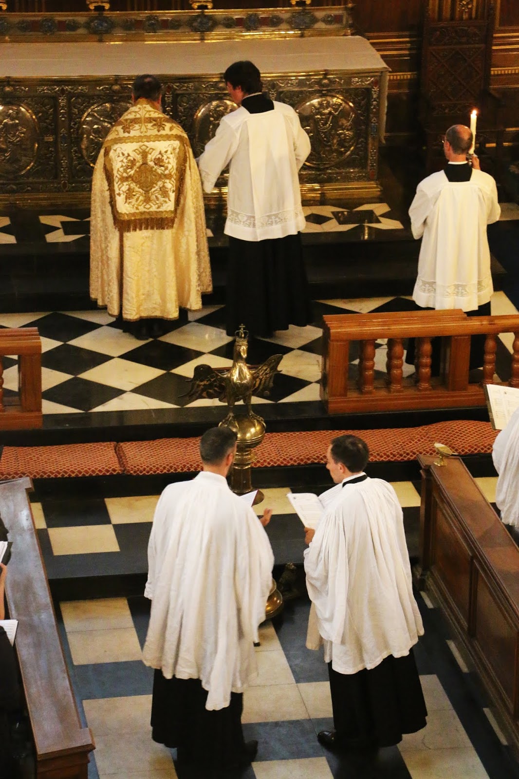 New Liturgical Movement Vespers Celebrated in the Sarum Rite in Oxford
