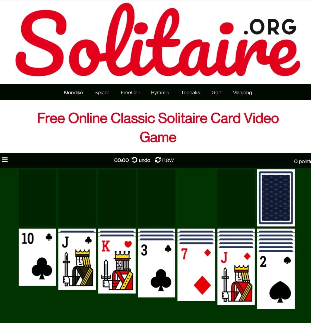 Best Classic Solitaire, Free Online Game