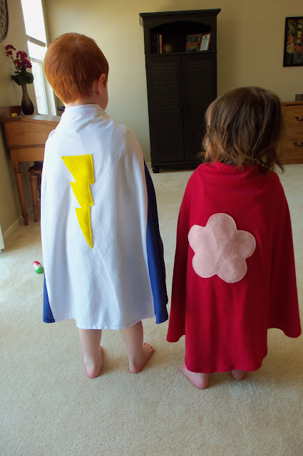 Easy Superhero Capes