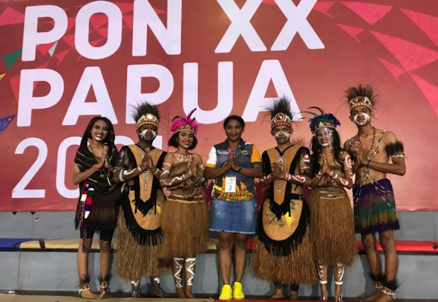 12 Putra-putri Mimika Duta Ambassador PON XX Siap Promosikan Budaya Papua.lelemuku.com.jpg