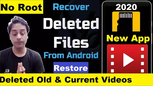 How to Restore, Recover Deleted Videos On Android Phone ( Without ROOT ) 2020!