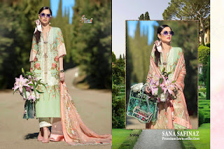 Shree Fab Sana Safinaz Lawn Collection Pakistani Suits