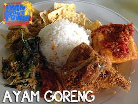 Ayam Goreng Padang in Medan, Indonesia