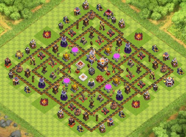 Base Town Hall 11 Clash of Clans Farming