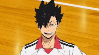 音駒高校バレー部 NEKOMA 主将 黒尾鉄朗 Kuroo Tetsurō CV.中村悠一 ハイキュー!! アニメ OVA ボールの道 音駒高校 戸美学園 Haikyuu Nekoma | Hello Anime !