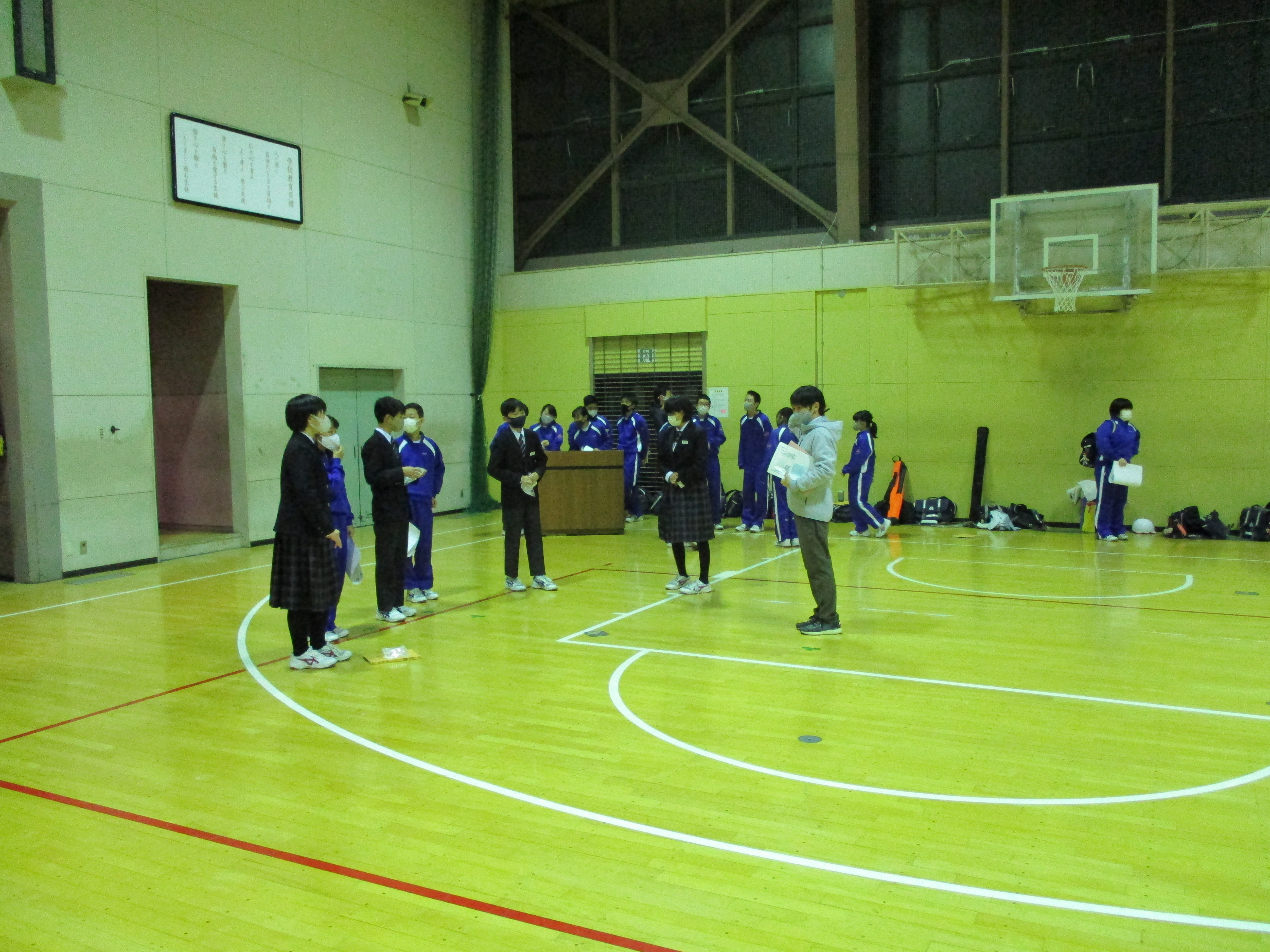 川西町立川西中学校学校日誌 2020