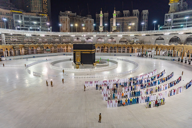 Foto foto Masjidil Haram di Saat Corona Mewabah