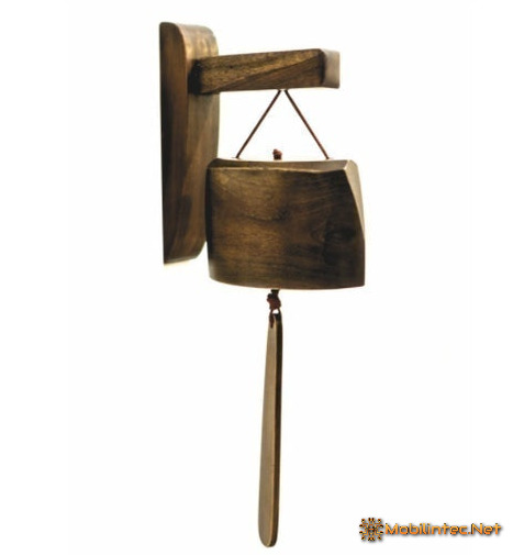 House Bell From Teak Wood