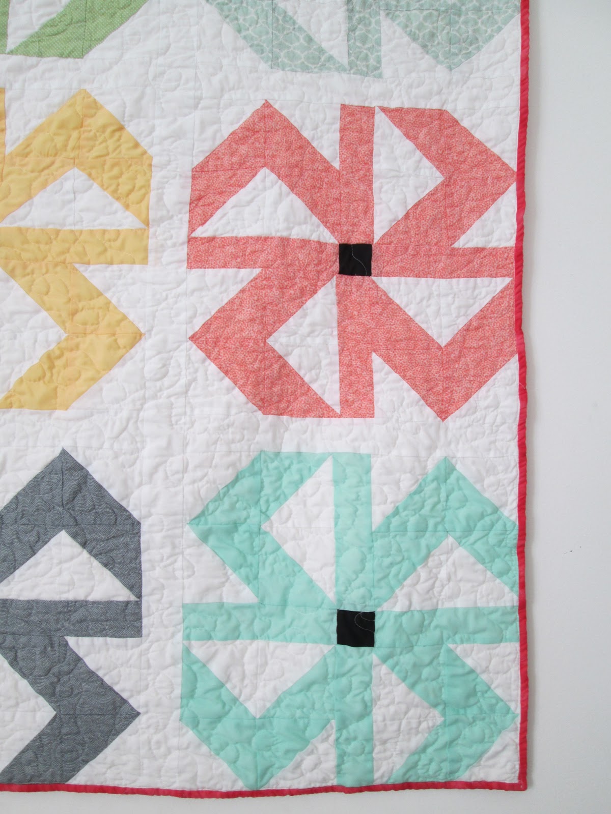 Quackadoodle Quilt Spin Blossoms