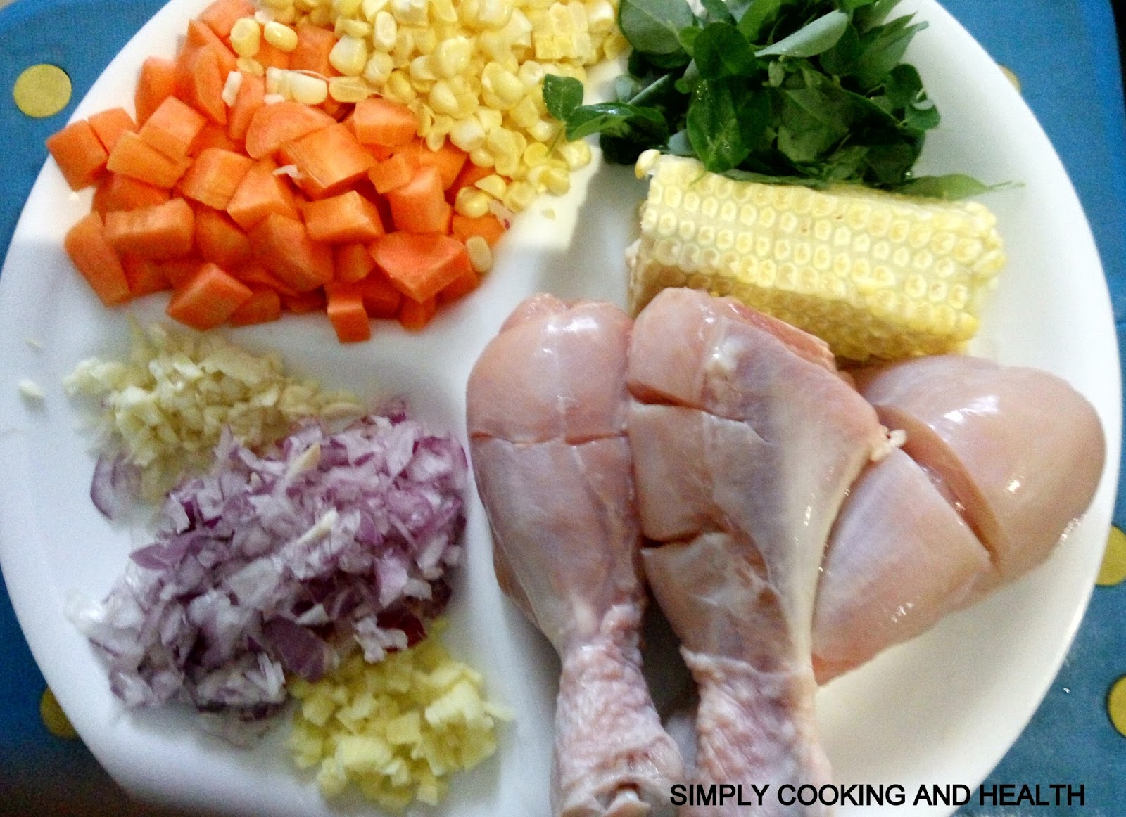 Chicken Drumstick Soup with Moringa Leaves
