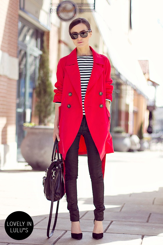 Stylish Ways To Wear Short Trench Coats / geeks fashion