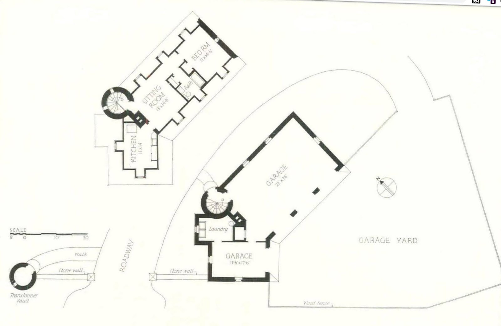 Half Pudding Half Sauce "WHITE CAPS" FRENCH ARCHITECTURE ON FISHERS ISLAND