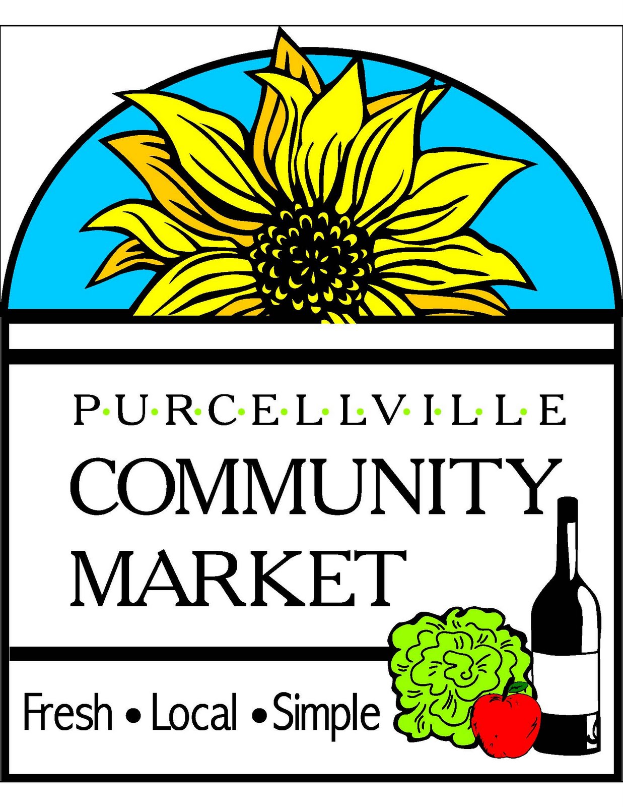 Painting Purcellville Green Purcellville Community Market best