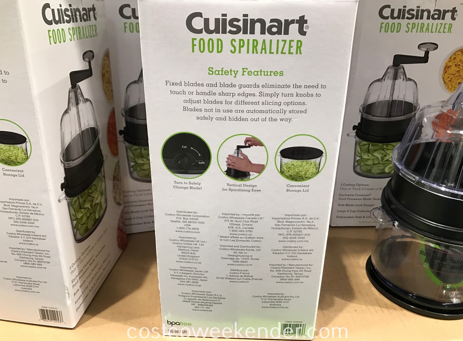 Cuisinart Food Spiralizer Costco Weekender