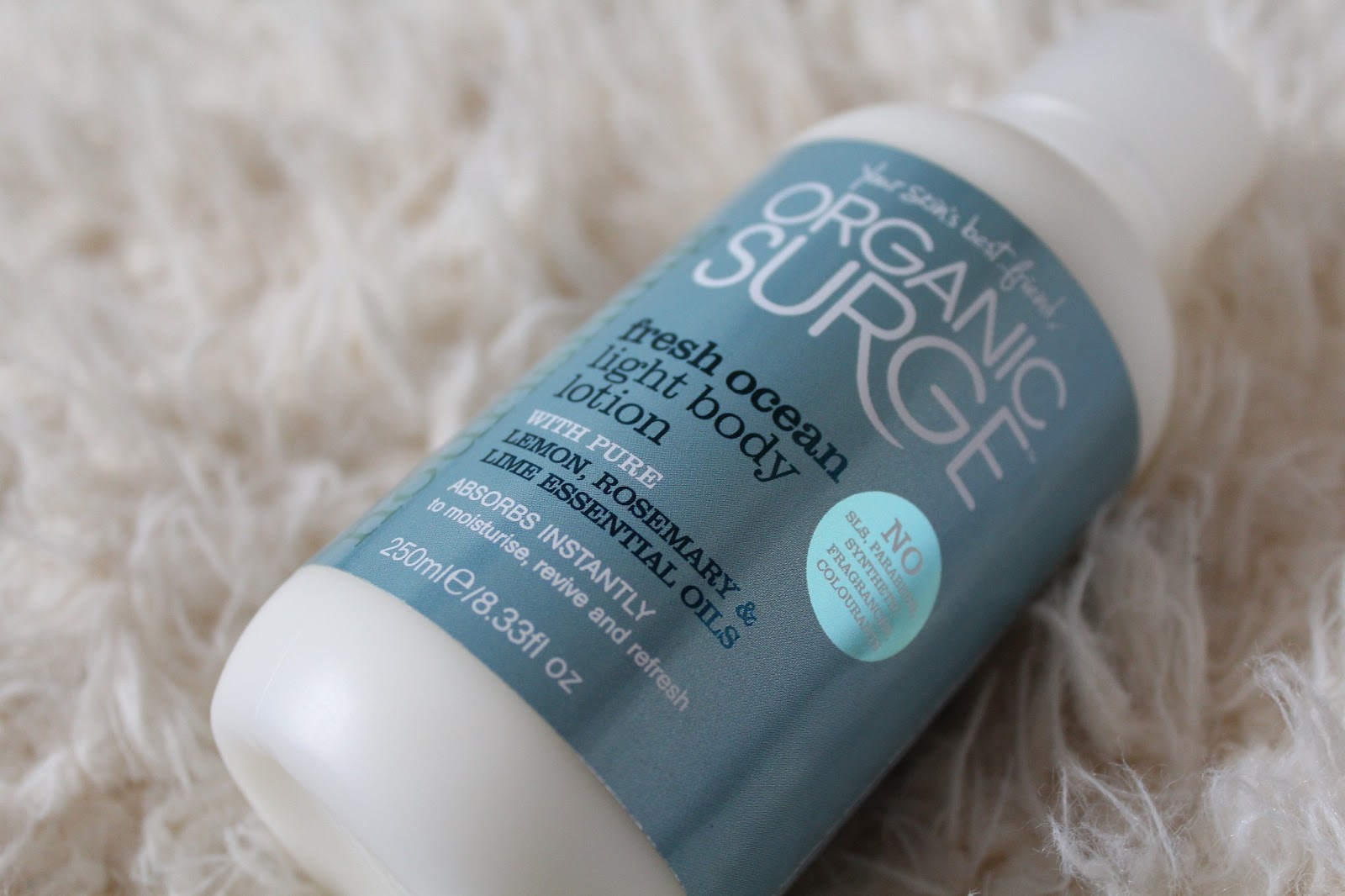Organic Surge Fresh Ocean Light Body Lotion Inthefrow