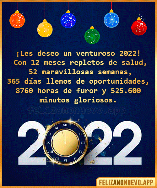 deseos de feliz año nuevo 2022