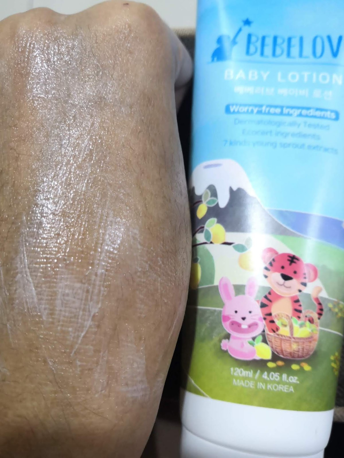bebelove baby lotion