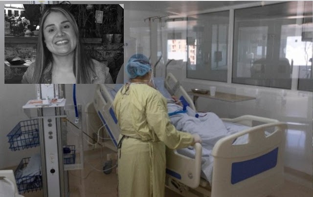 Jefe de enfermera murió de covid-19 a días de dar a luz