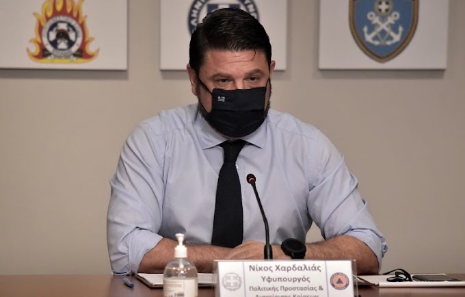  Ν. Χαρδαλιάς: Δεν υπάρχει θέμα γενικού lockdown και είμαστε μακριά ακόμα και από τοπικά 