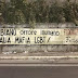 Bibbiano orrore umano, no alla mafia Lgbt. lo striscione di Foro 753(FedeRazione) 