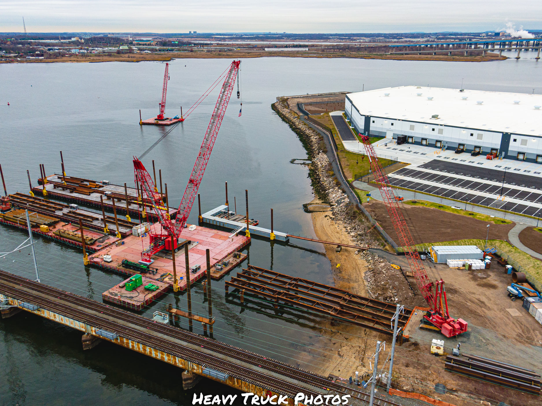 Industrial History 1908 North Jersey Coast Line Bridge over the