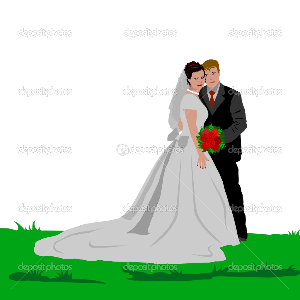 Gambar Berbagi Tutorial Pengantin Kartun Gambar Animasi Pernikahan