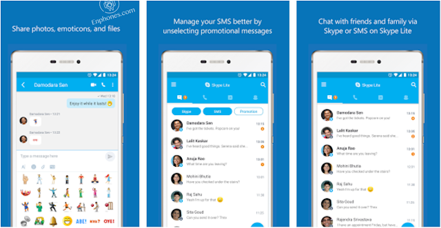 Download new Skype Lite apk app for android