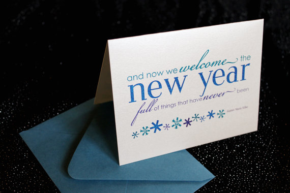 New Year Card Design