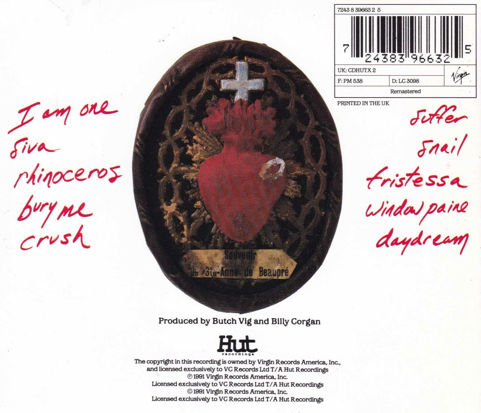 Classic Rock Covers Database The Smashing Pumpkins Gish (1991)