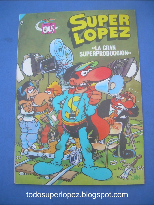 TODO SUPERLOPEZ Super Lopez nº 9, La Gran Superproducción. 1986