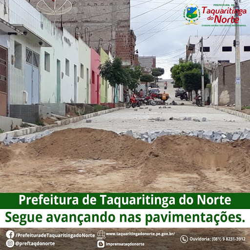 Maior Programa de Pavimentação da História de Taquaritinga do Norte