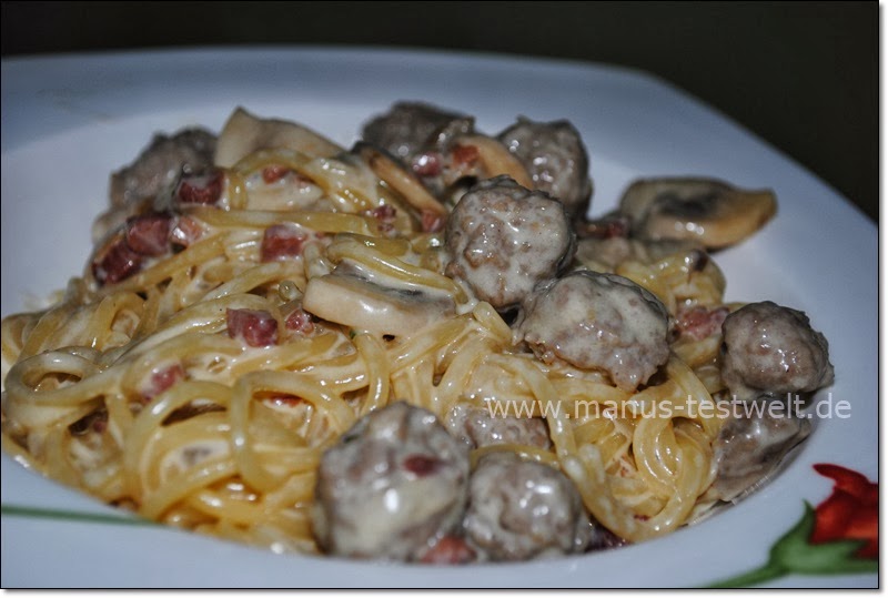 Nudel - Champignon - Pfanne [Gastrolux Test] ~ Manus Testwelt, alles ...