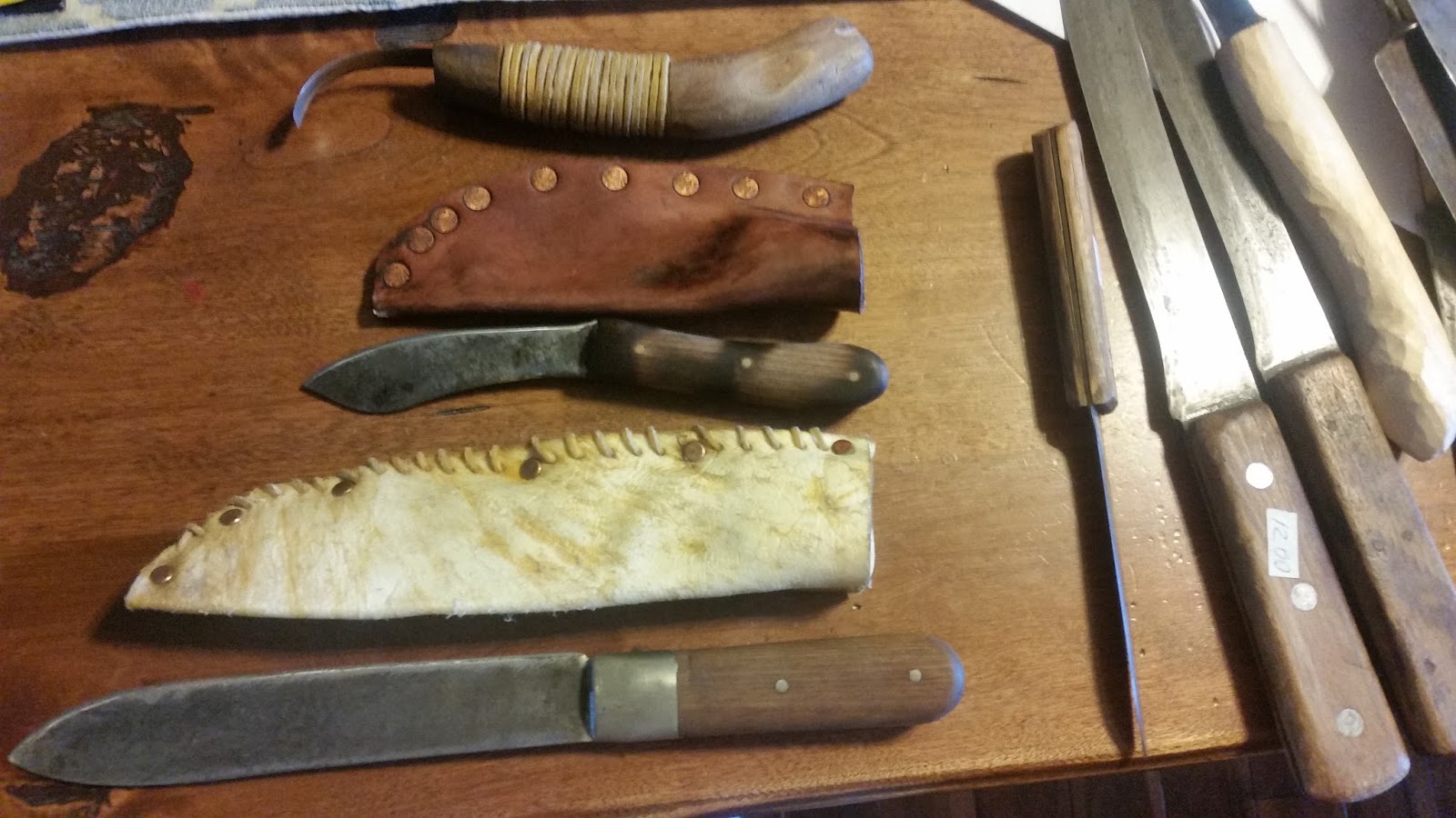 Woods Roamer: PHOTO GALLERY of HISTORICAL BUTCHER, SLICING AND BONING KNIVES