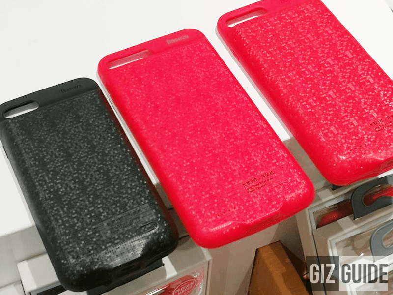 The power bank cases for iPhones