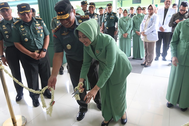 Pangdam III/ Siliwangi Resmikan Gedung Sarpras Rumah Dakit Dustira