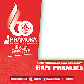 twibbon hari pramuka nasional - kanalmu